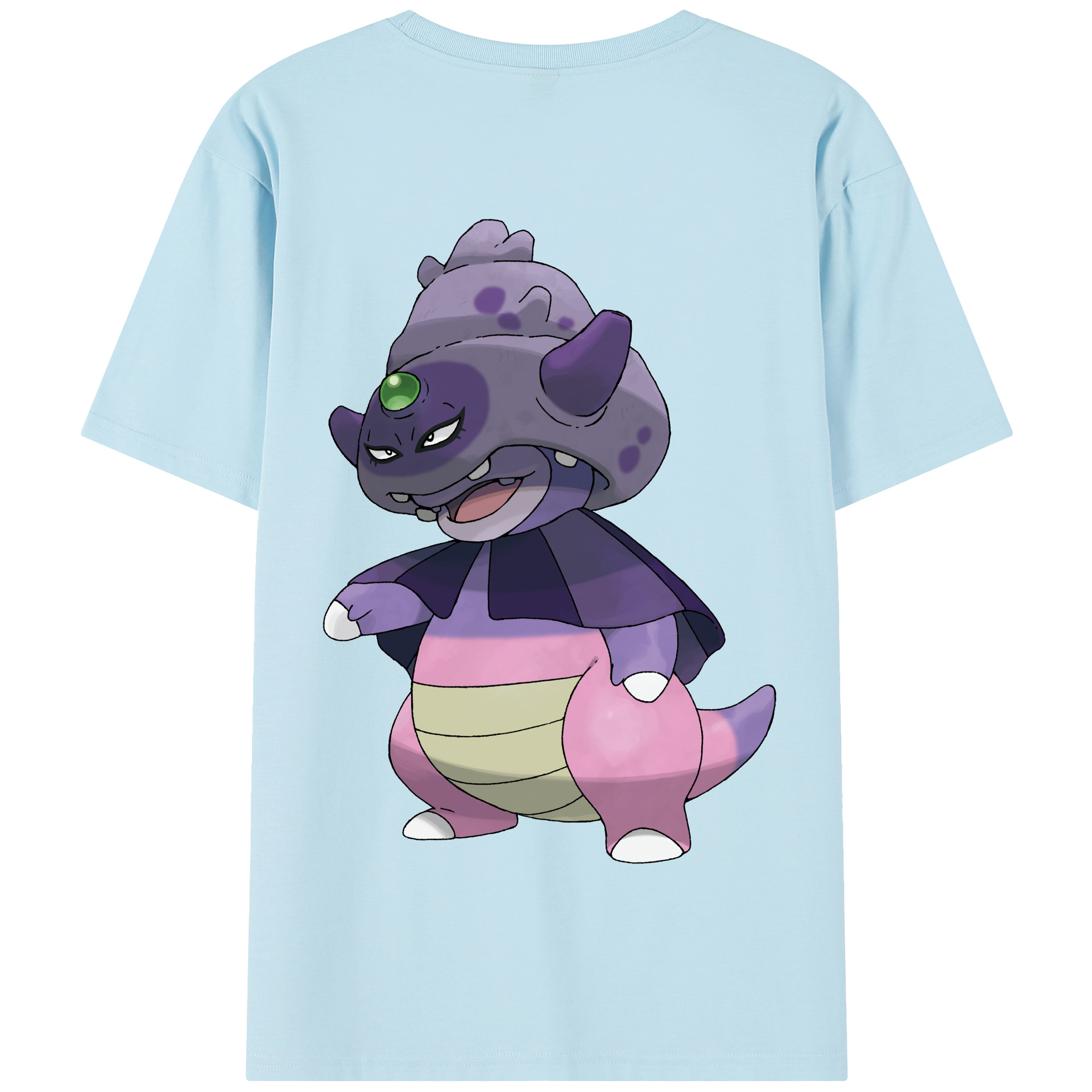 （画像用） ポケットモンスター Pokémon 綿100％半袖Tシャツ（背面プリント）